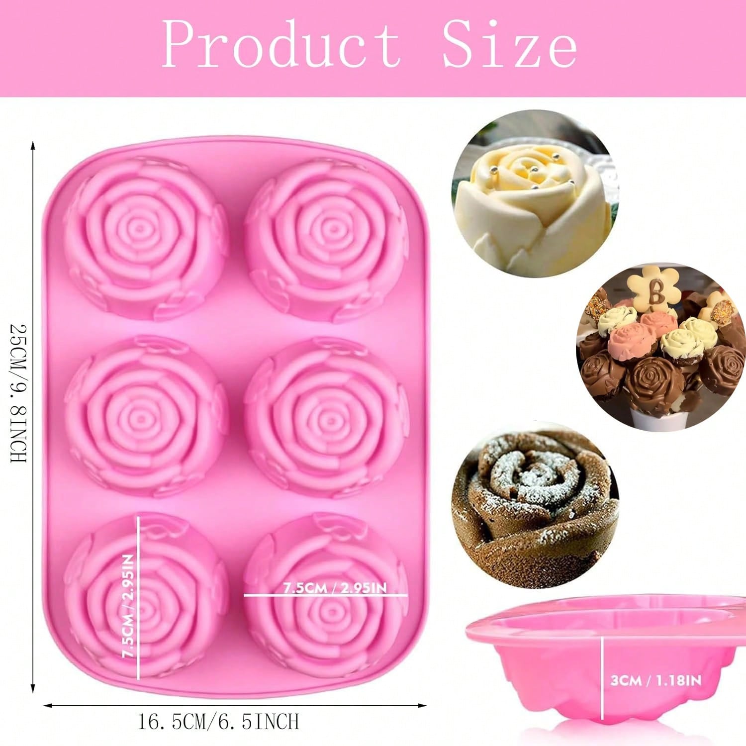 BAKER DEPOT Silicone Mold for  - Eco Soap ulasan dan harga
