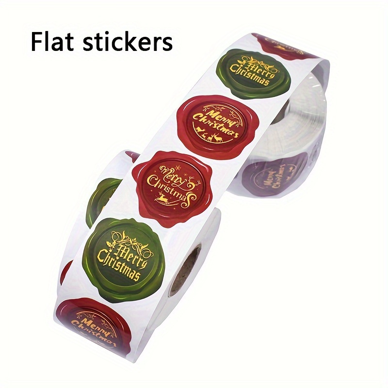 500 1.5-inch Christmas Sticker - Beeswax Wrap ulasan dan harga