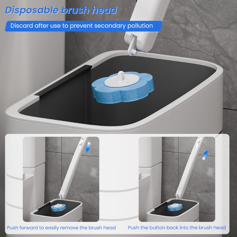 Disposable Toilet Brush Cleane - Eco Sponge ulasan dan harga