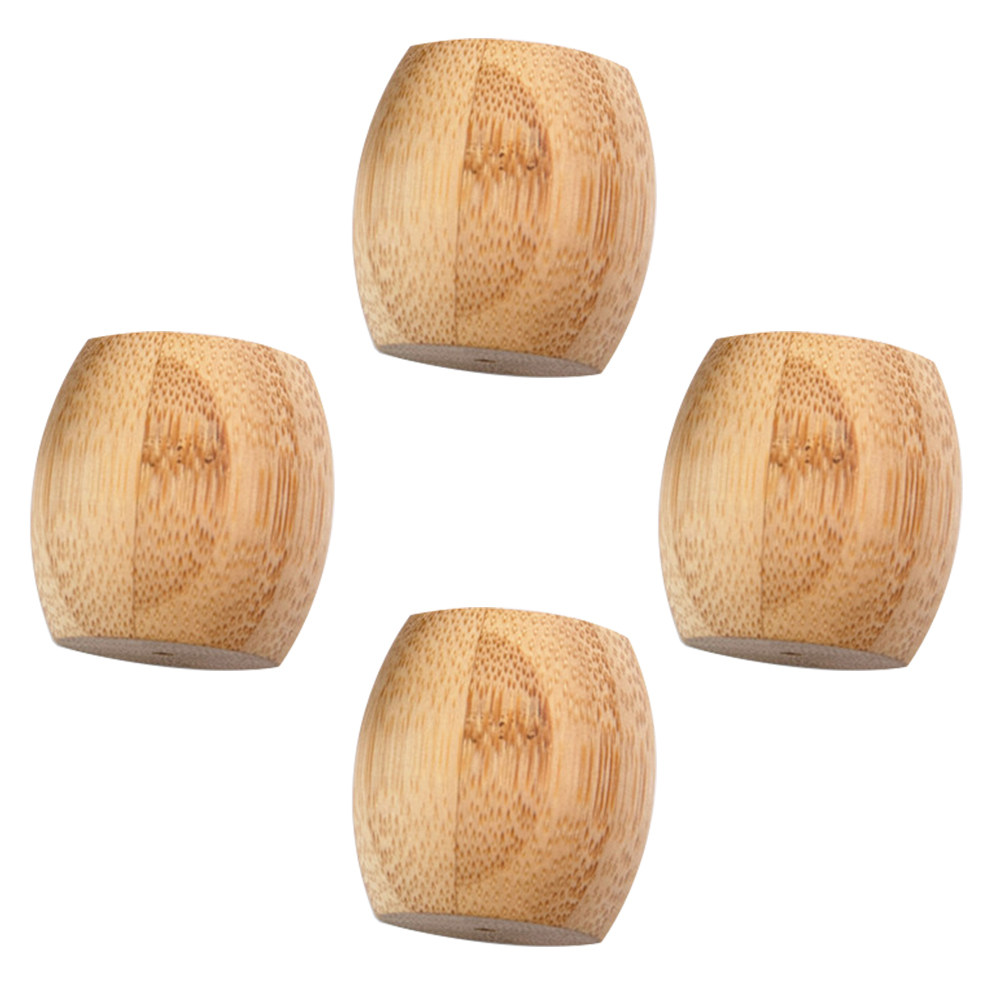 4Pcs Bamboo Bathroom Holder Fo - Bamboo Toothbrush ulasan dan harga
