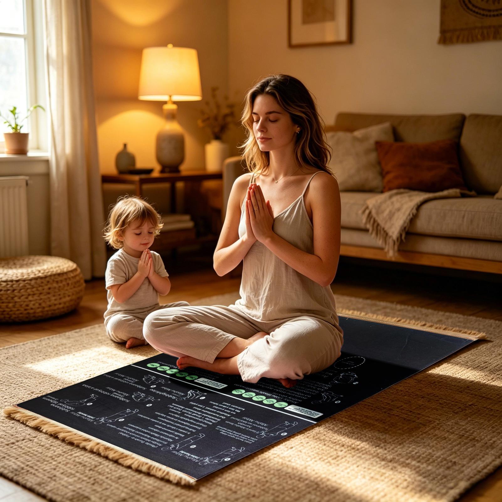 Praying Mat 50x90cm Soft Guide - Sustainable Living Guide ulasan dan harga