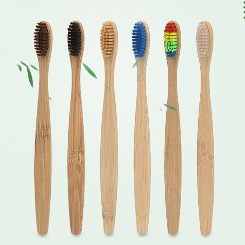 5/10/20/30Pcs Colorful Bamboo  - Bamboo Toothbrush ulasan dan harga