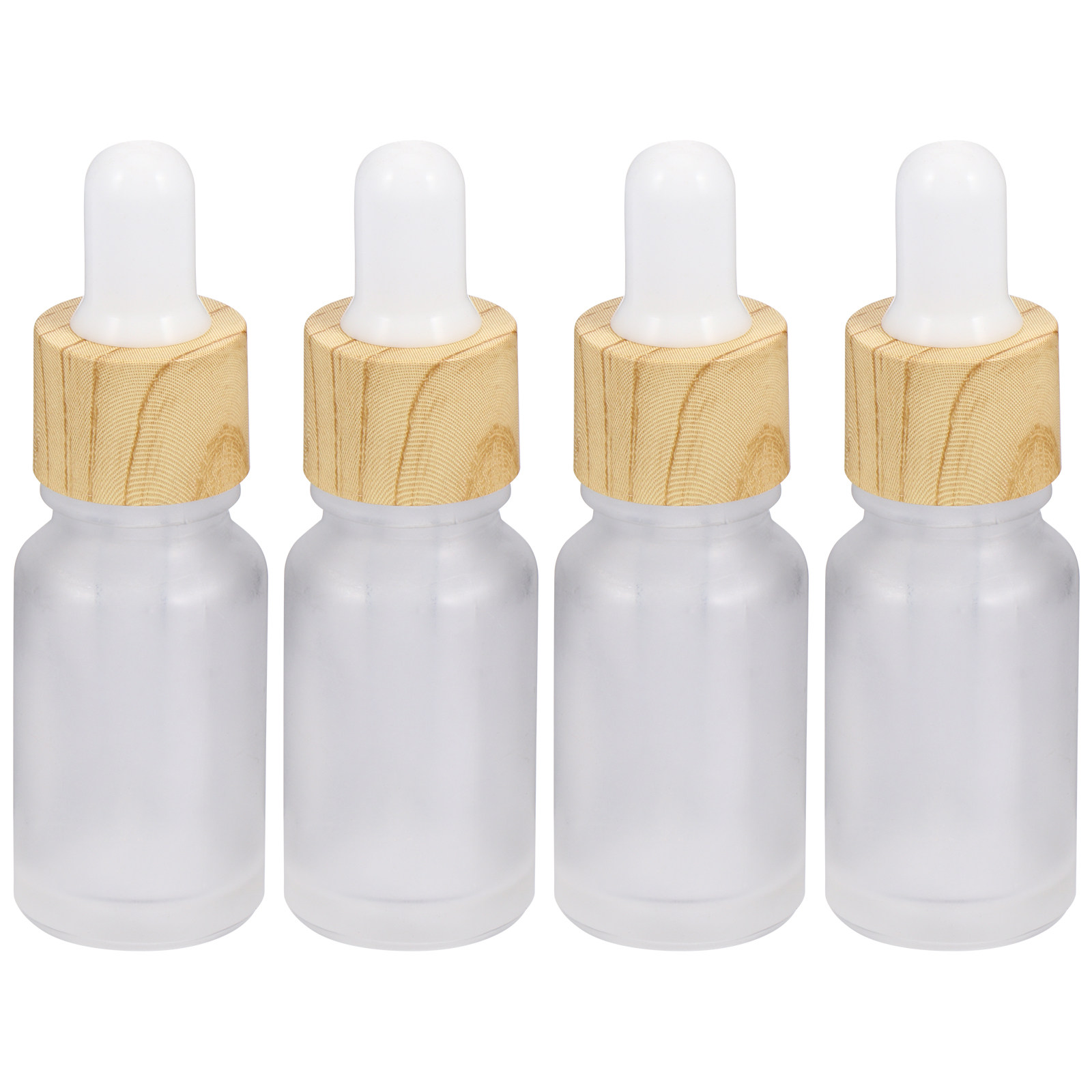 4Pcs Essential Oil Holder Glas - Reusable Bottle ulasan dan harga