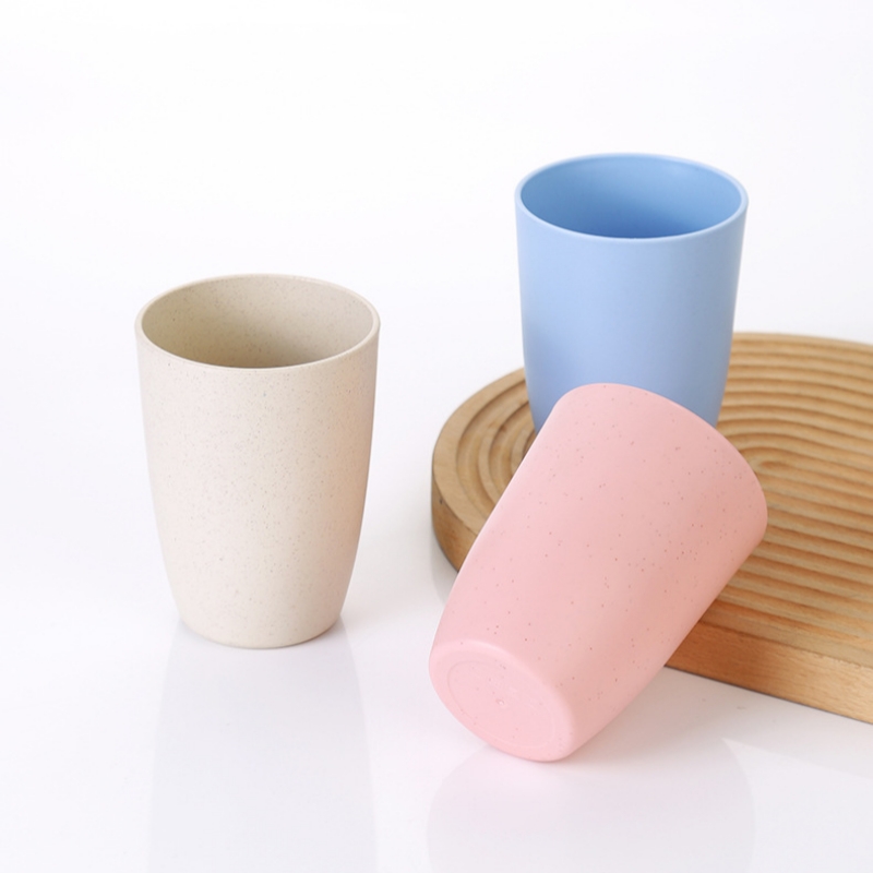 Wheat Straw Cups 6pcs Unbreaka - Reusable Straw ulasan dan harga