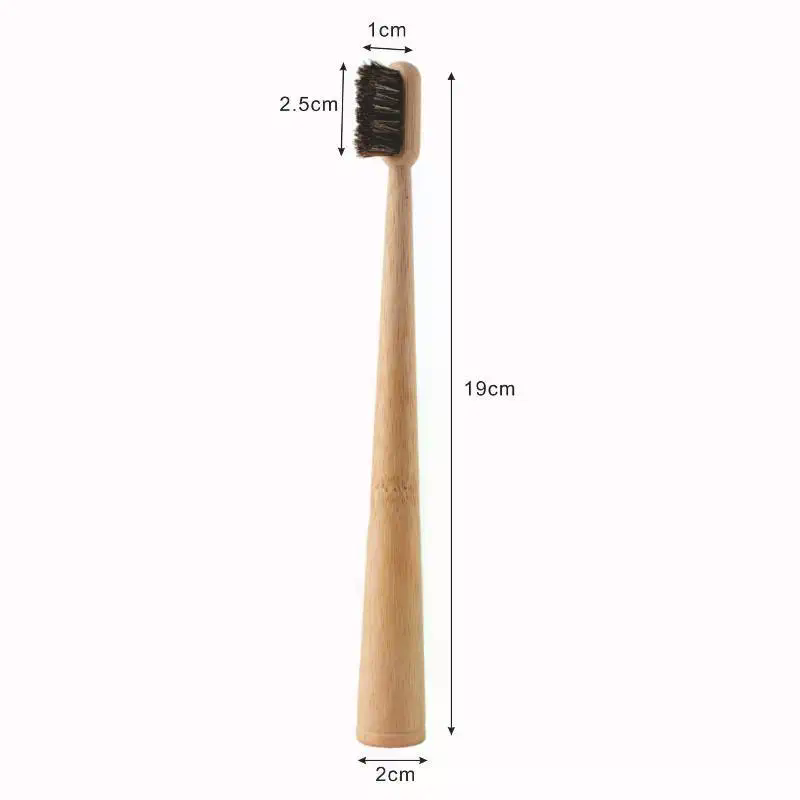 /ACR/1Pc/4Pcs Horse Bristle Ba - Bamboo Toothbrush ulasan dan harga
