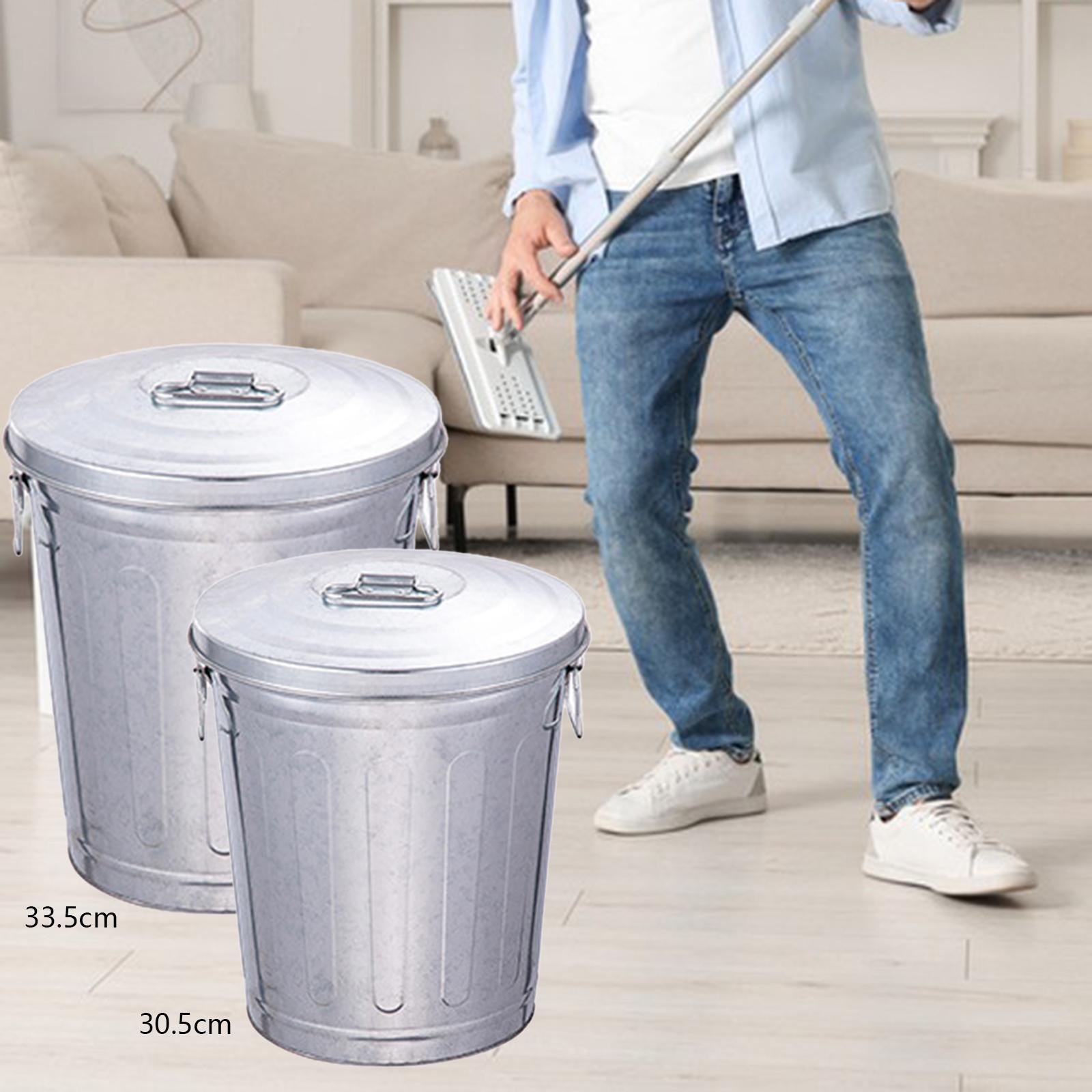 Outdoor Metal Trash Can Round  - Compost Bin ulasan dan harga