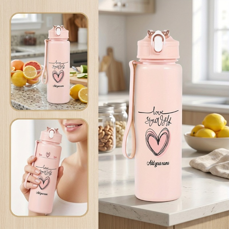 25oz Customizable Text Water C - Reusable Straw ulasan dan harga