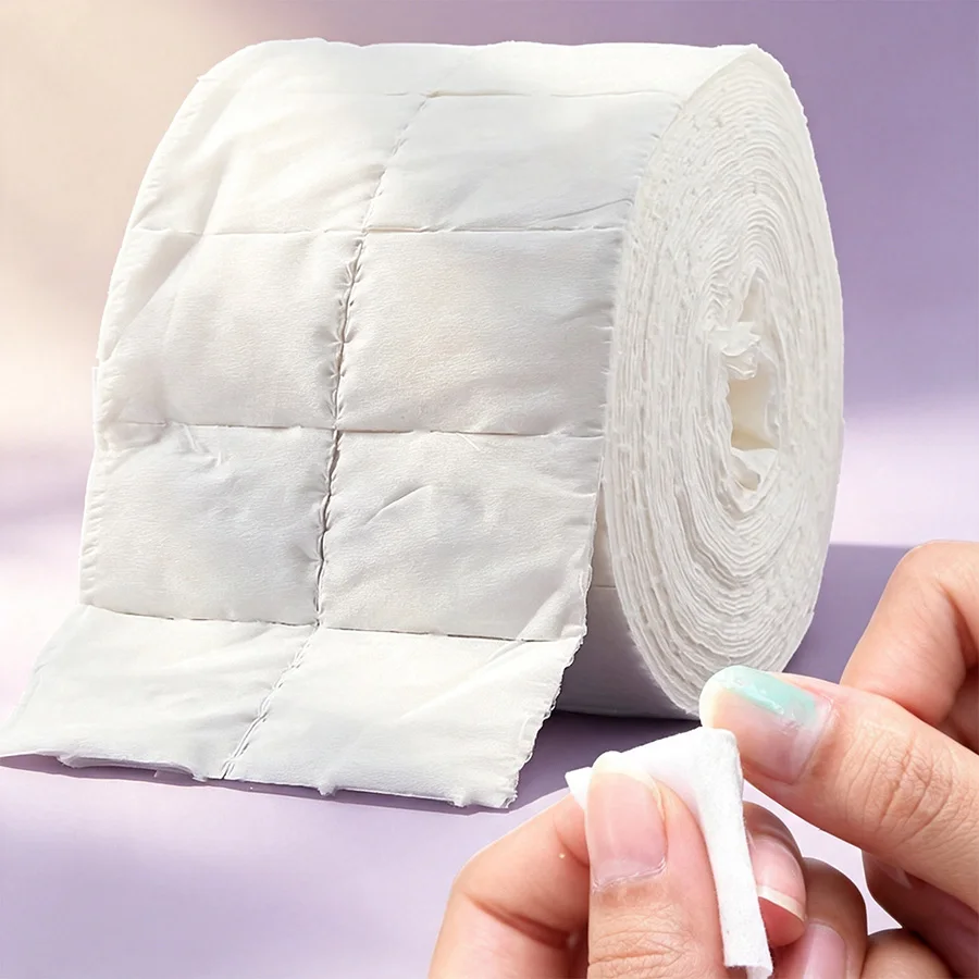 300/500Pcs Roll Lint Free Cott - Eco Sponge ulasan dan harga