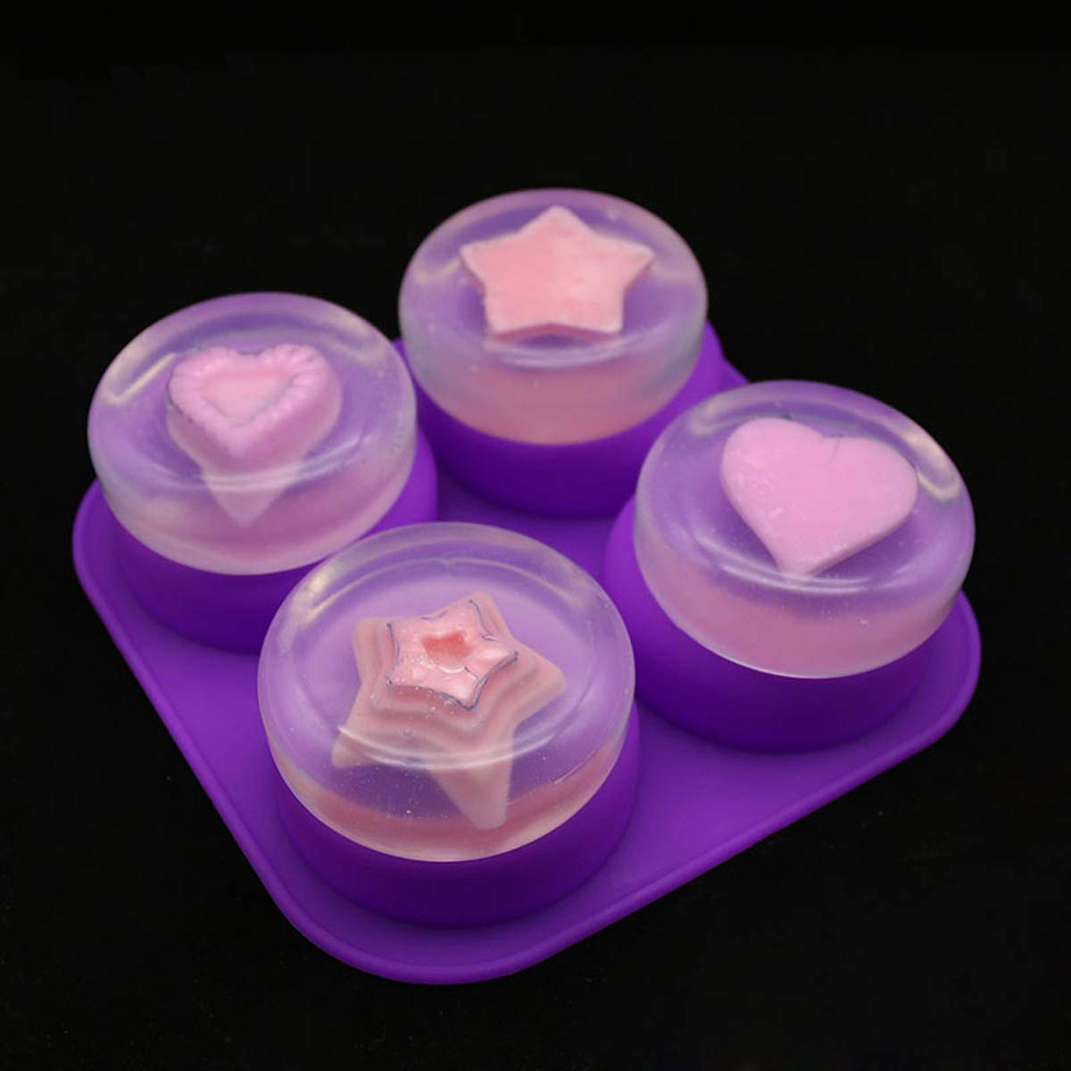 1-2 PCS 4 Cavity Reusable Roun - Eco Soap ulasan dan harga