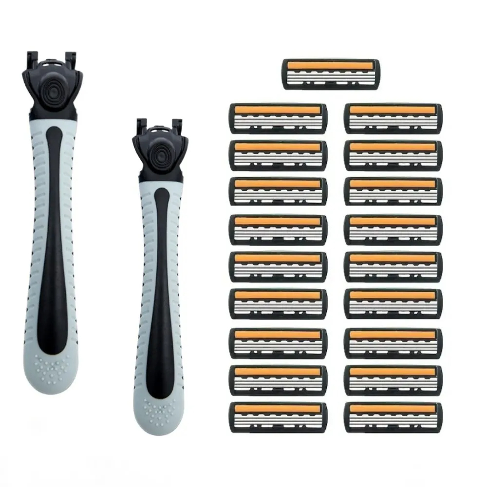 3-layer Manual Razor Men Class - Safety Razor Handle ulasan dan harga