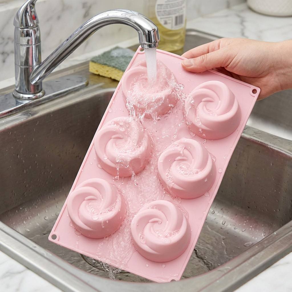 Food Grade 6-Cavity Rose Flowe - Eco Soap ulasan dan harga