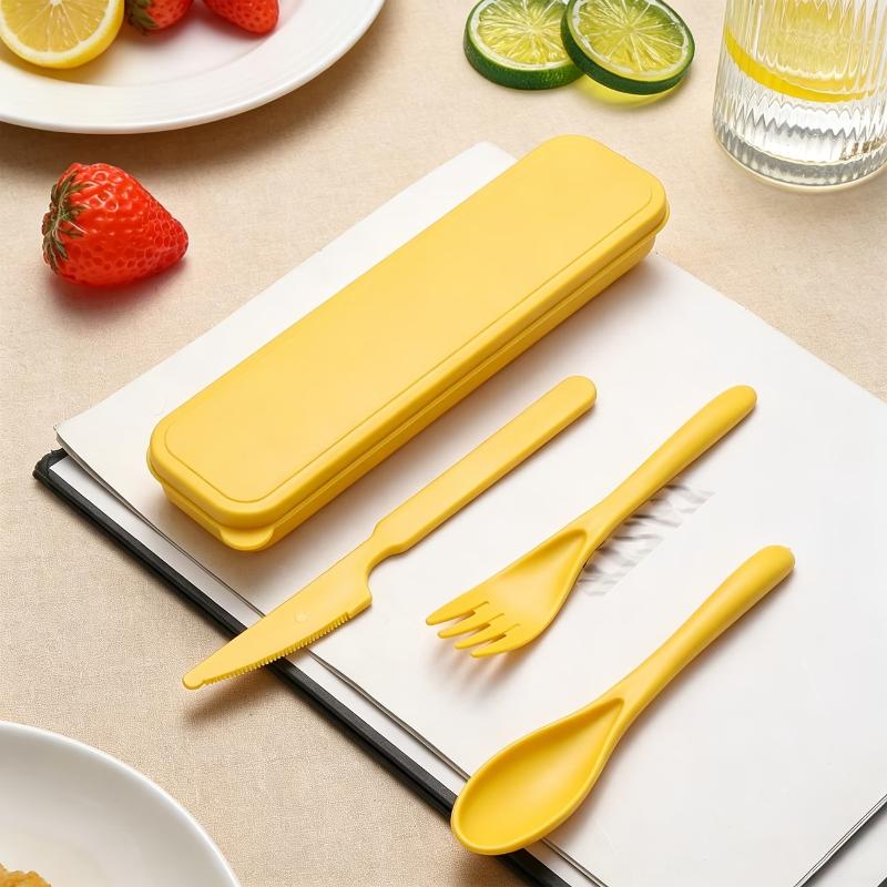 [Wheat Straw Reusable Cutlery  - Reusable Straw ulasan dan harga