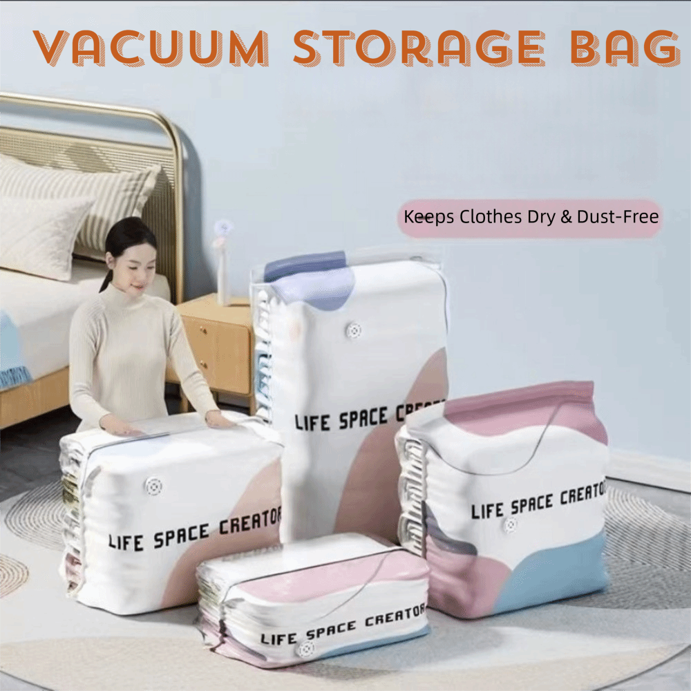 Press & Seal Vacuum Storage Ba - Reusable Bag ulasan dan harga